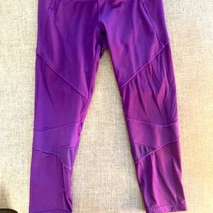 Purple Gym leggings